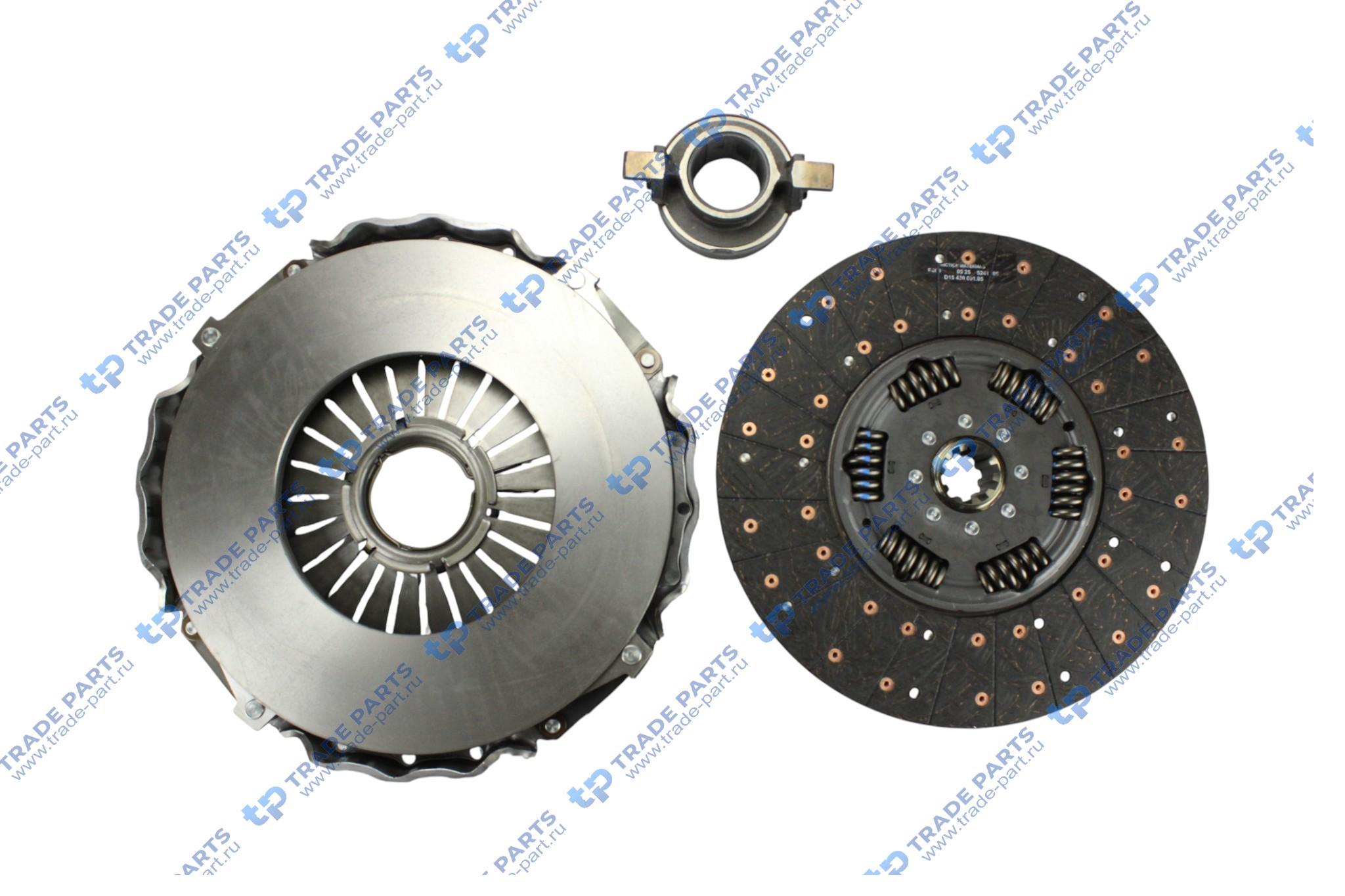 Реальная фотография комплект сцепления ford cargo ecotorq 9,0 zf 16s1620 430 mm.