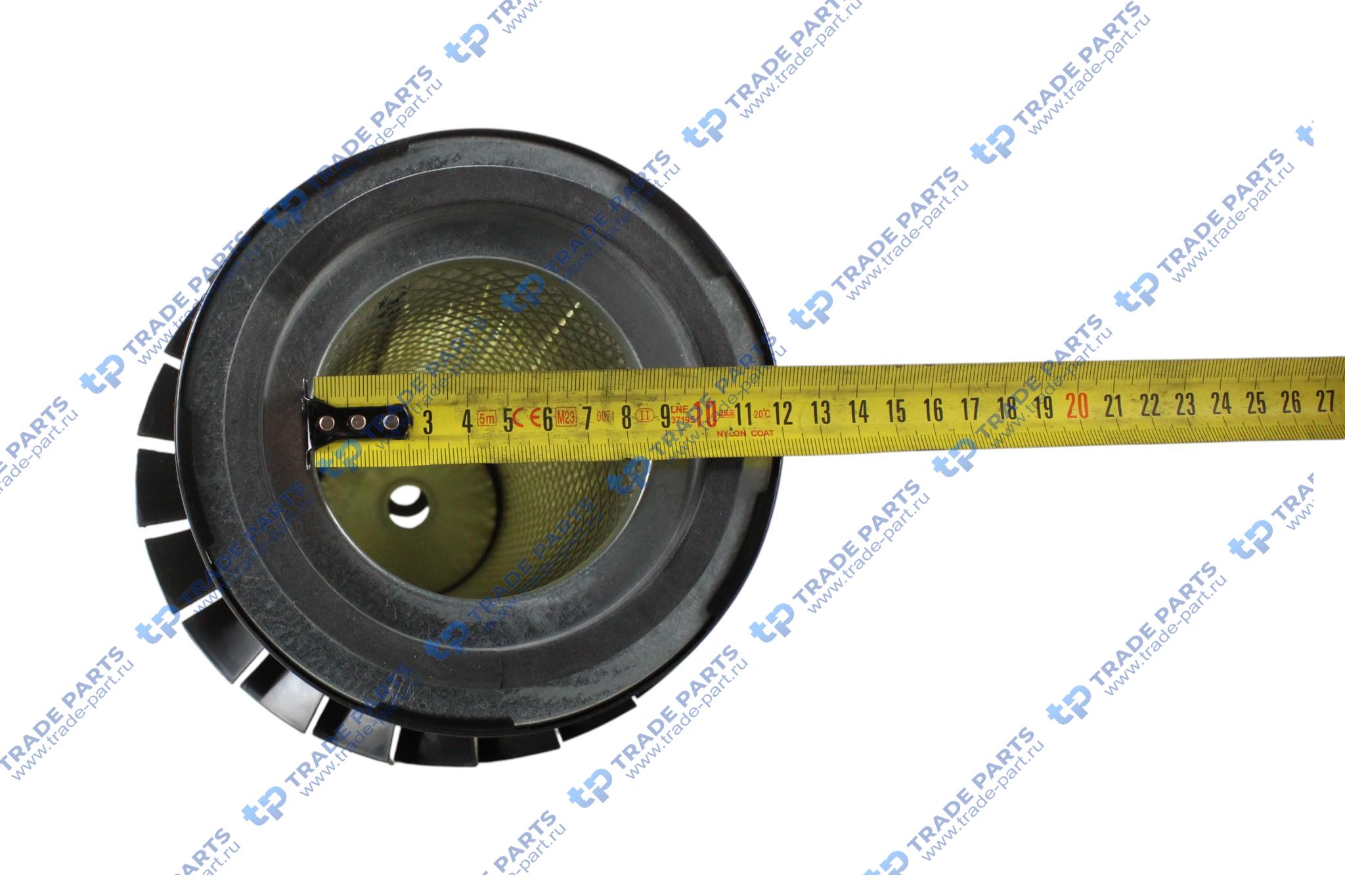 Реальная фотография фильтр воздушный 394-129/199/88/17 rvi manager g, iveco