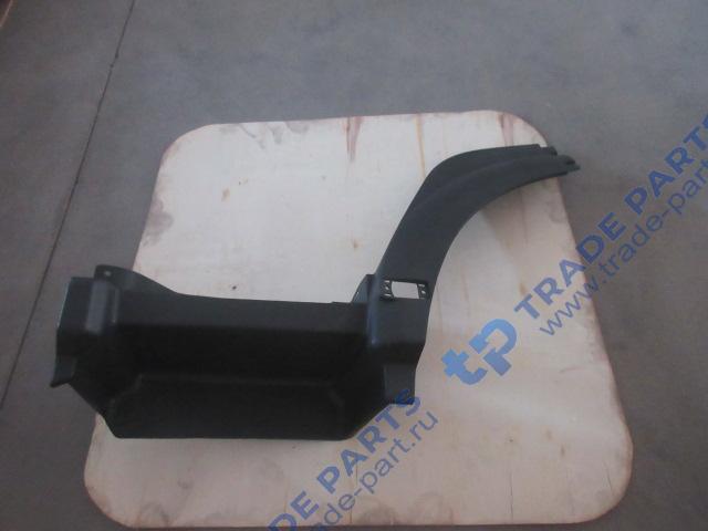 Реальная фотография крыло евро3 левое (переднее с подножкой) красное