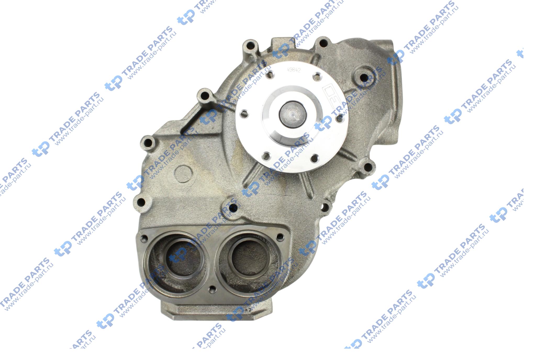 Реальная фотография насос системы охлаждения om402/407/427/441/447; кпп с ретардером; крыльчатка d=125мм