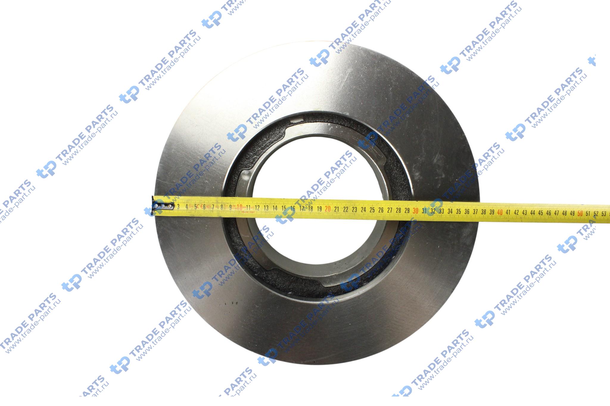 Реальная фотография диск тормозной saf 377х158х45х244 пр-во турция