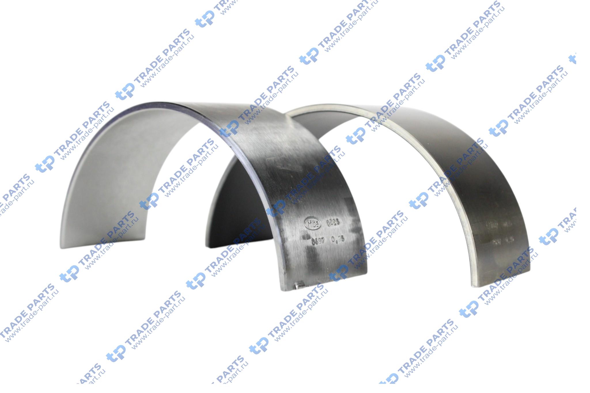 Реальная фотография вкладыши шатунные 0,25 на 1 шейку mb om 472/473