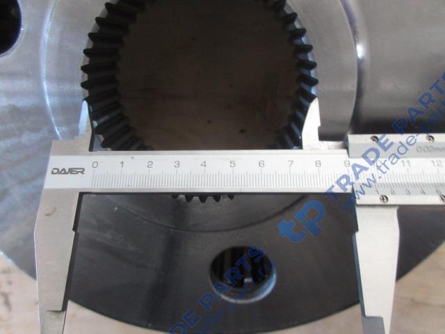Реальная фотография шестерня солнечная бортового редуктора 45 зубов 57 шлицов под 3 сателита liugong clg835,clg836