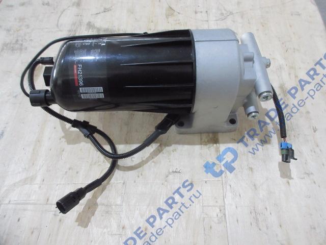 Реальная фотография сепаратор в сборе для sitrak c7h max и howo t5g с насосом и подогревом (вход слева, выход слева)