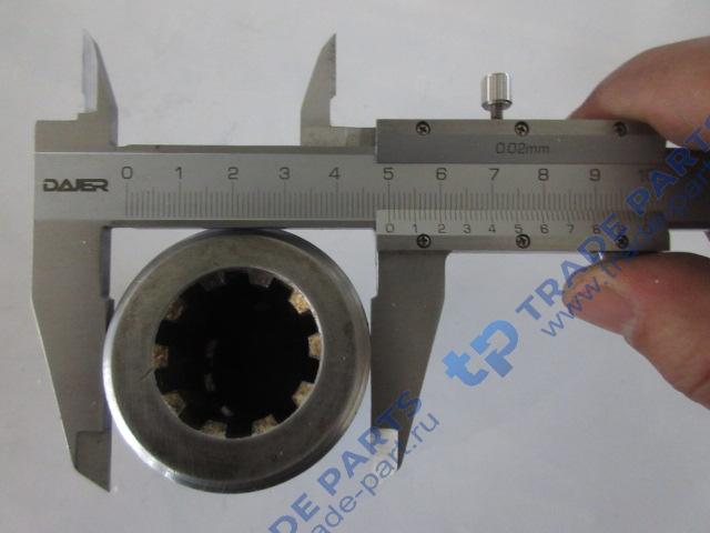 Реальная фотография втулка вала насоса гидравлического 10 шлицов/шпонка z3.10-5a/9305281