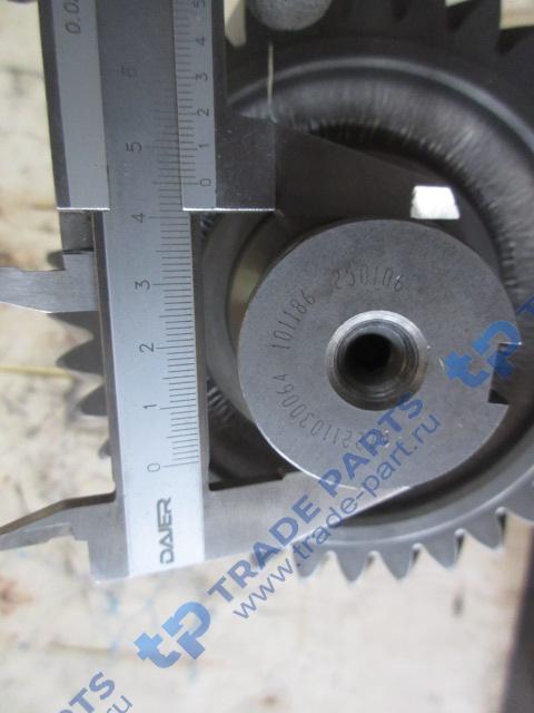 Реальная фотография промежуточный вал кпп hw25712 для howo t5g левый в сборе качество о