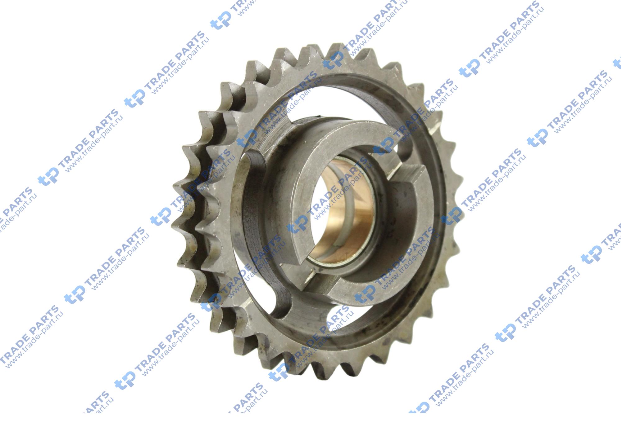 Реальная фотография звездочка грм промежуточная mercedes om611om646 (a611 050 04 05)