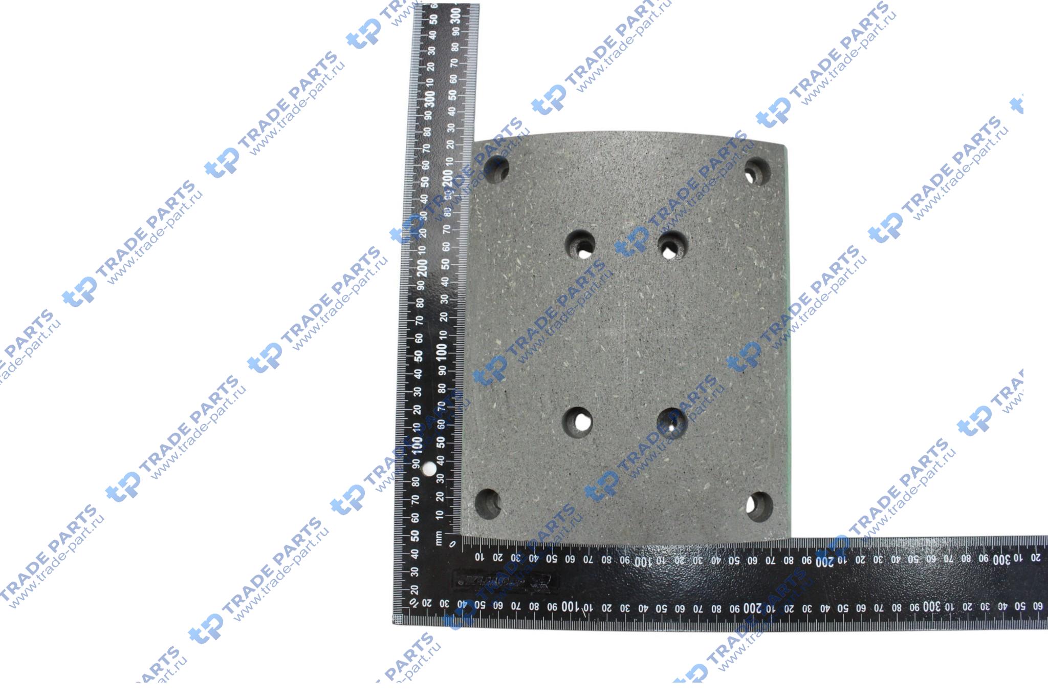 Реальная фотография накладка тормозная задняя f3000 (8+10 отверстий) комплект huatai