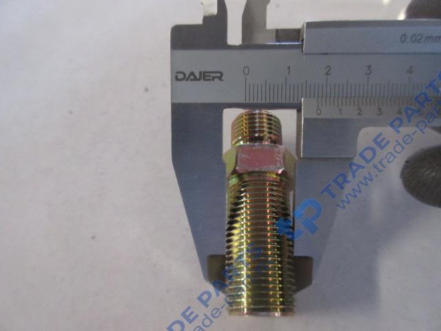 Реальная фотография штуцер пневматический прямой m16/m18 howo t5g, sitrak c7h