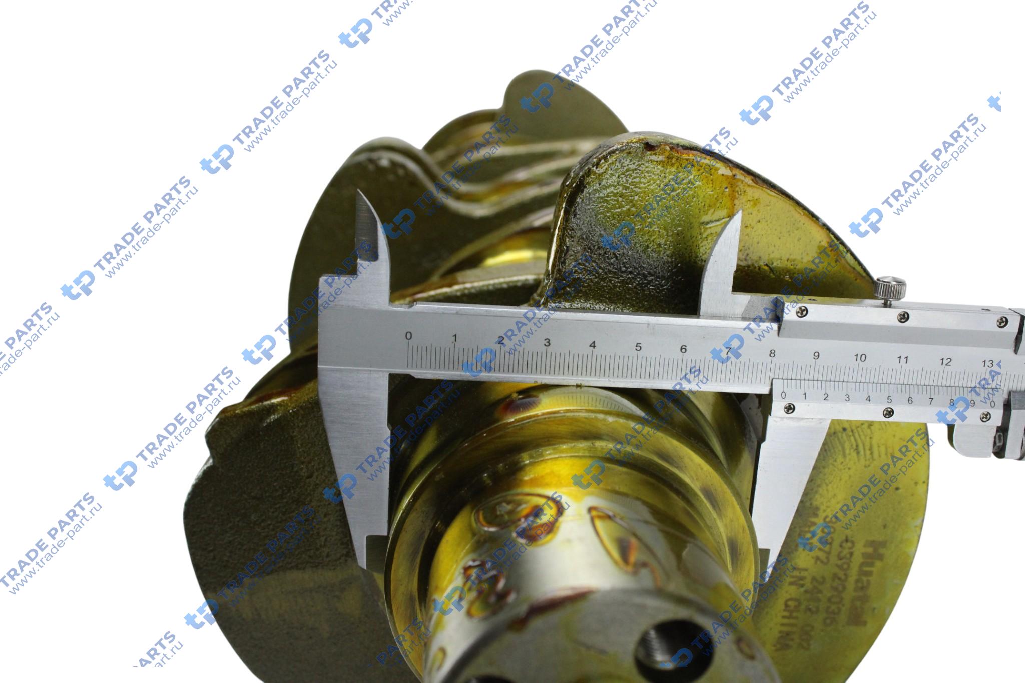 Реальная фотография коленвал в сборе 4bt huatai