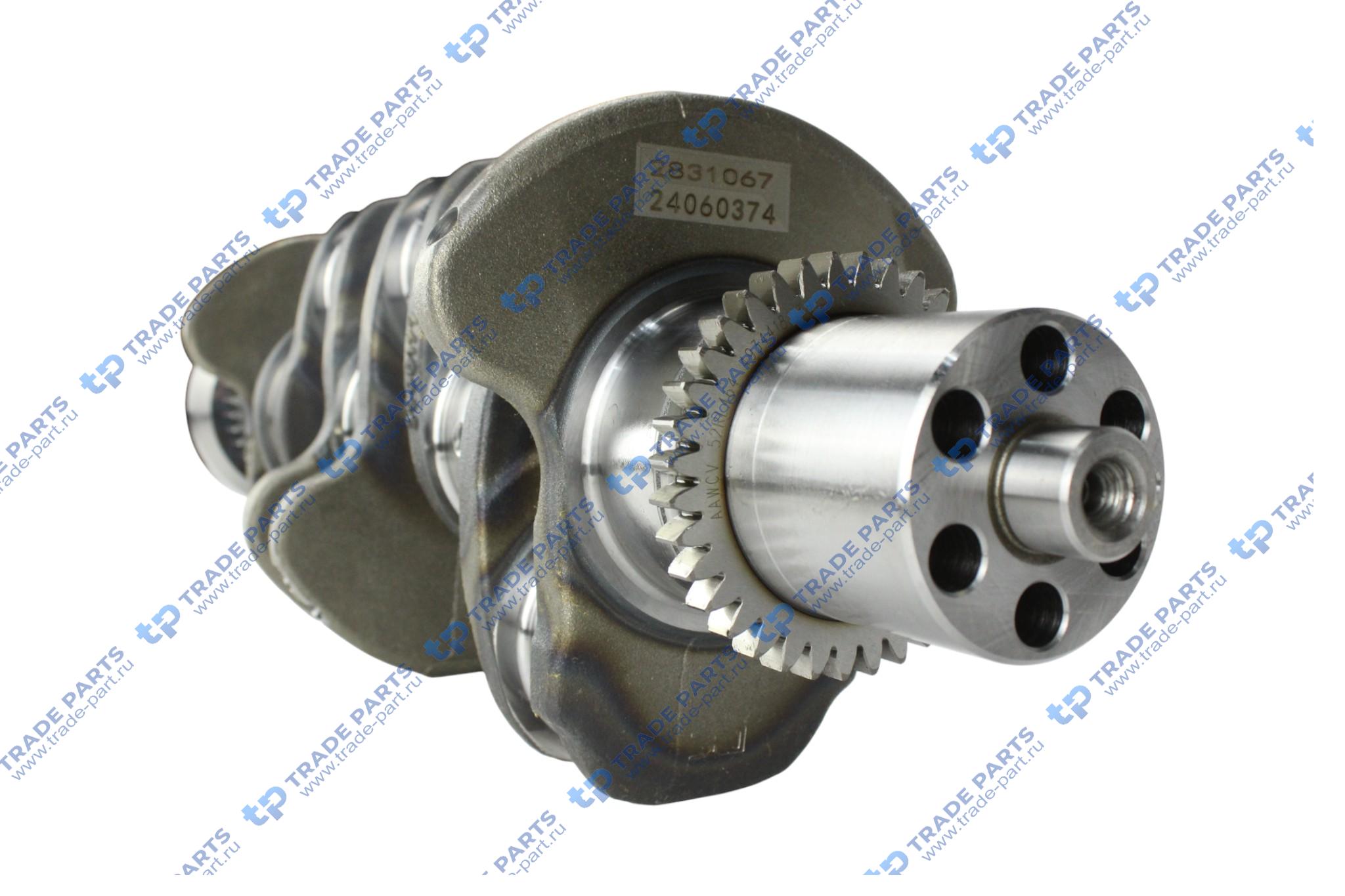 Реальная фотография вал коленчатый 4isbe, 4isde v=3.9