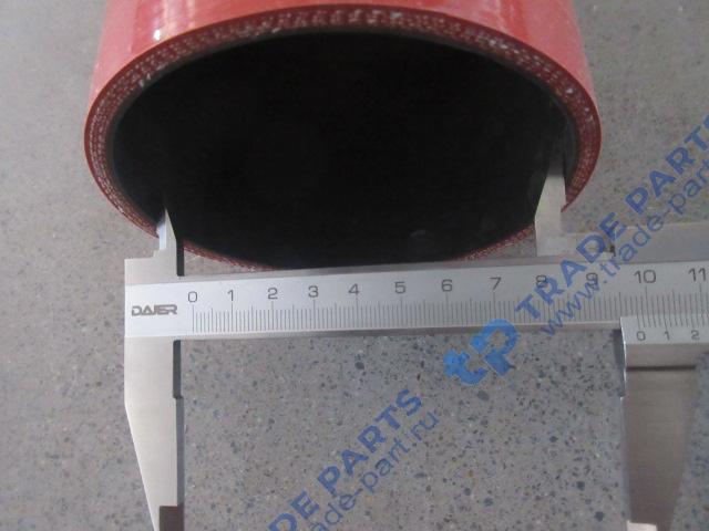 Реальная фотография патрубок интеркулера l-40 ø90x98 mc13 howo t5g