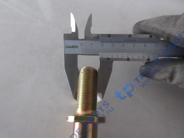 Реальная фотография шпилька колесная с гайкой (гайка с шайбой) sdlg lg946, lg956f, lg958n, lg956fh