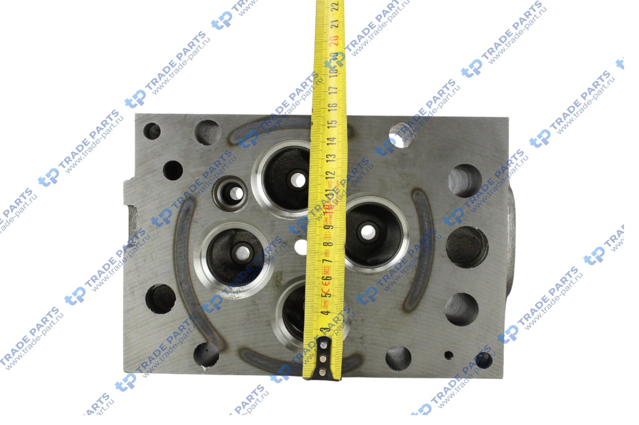 Реальная фотография головка блока (без клапанов) mb om 457/460 hla/la
