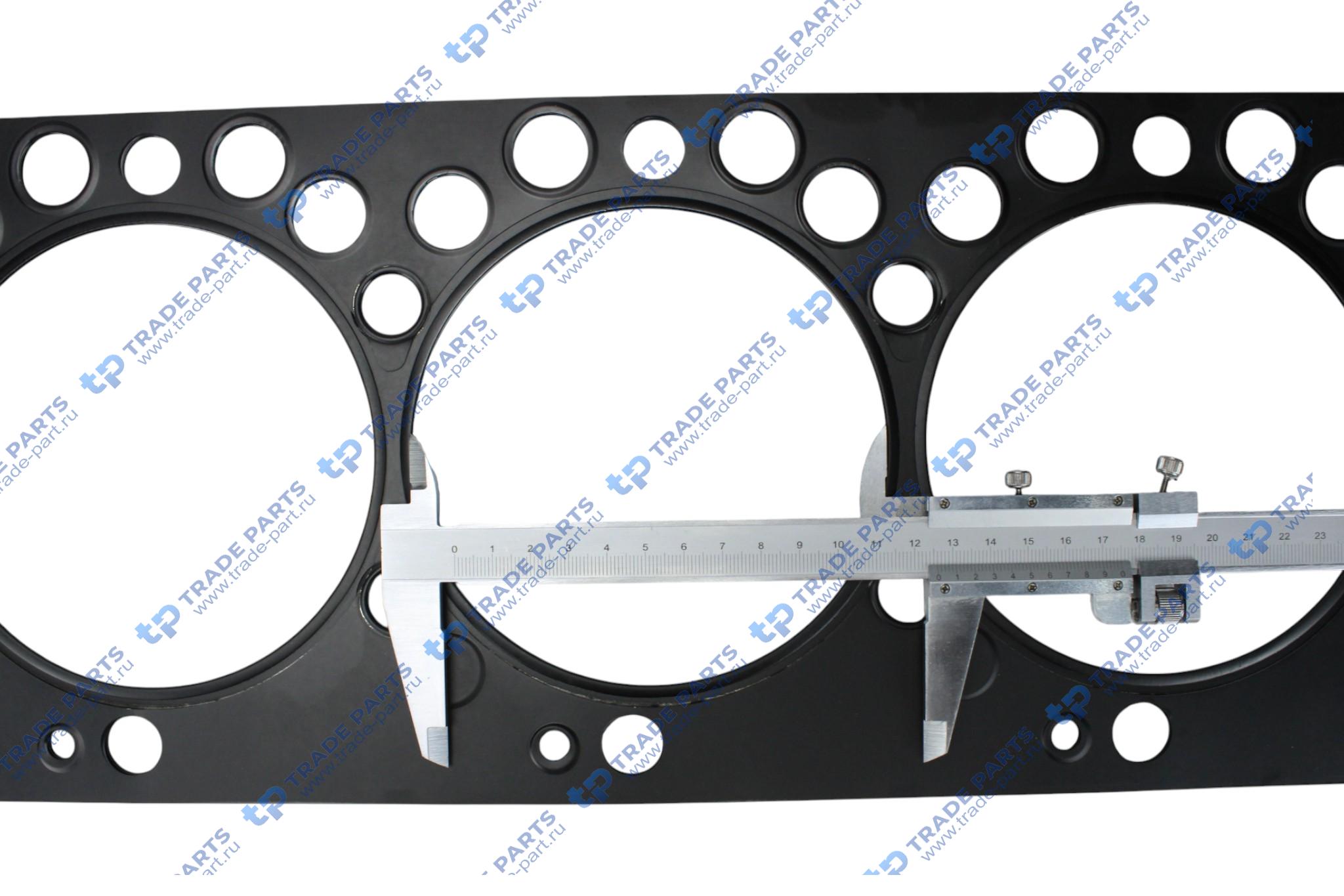 Реальная фотография прокладка цилиндра shanghai d6114b  d02a-109-30a huatai