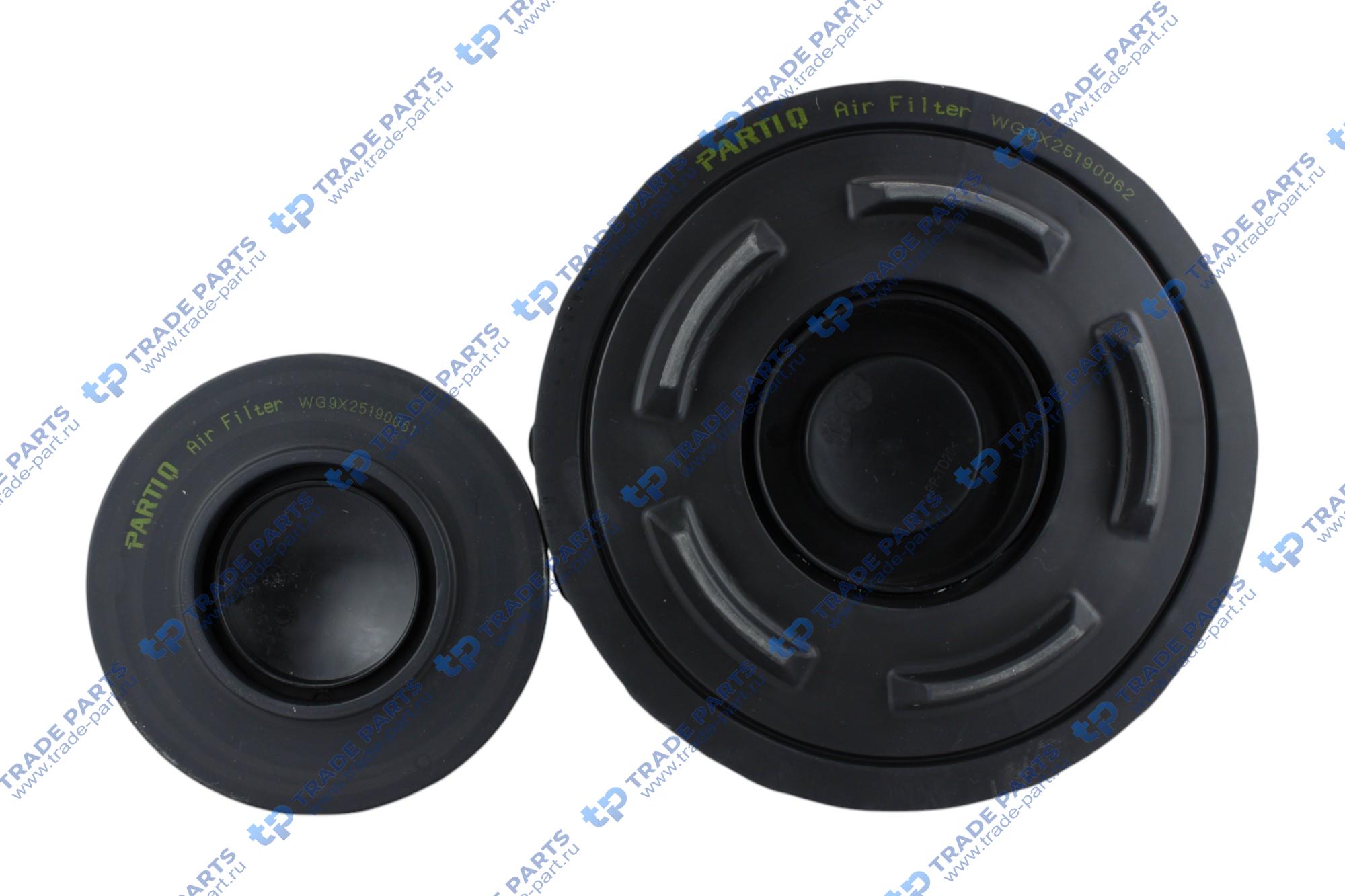 Реальная фотография фильтр воздушный k2652pu partiq