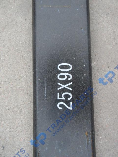 Реальная фотография лист №5 задней рессоры faw j6 3310/3250