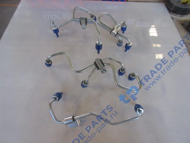 Реальная фотография трубка топливная высокого давления комплект 1-6 цилиндр sitrak mc13