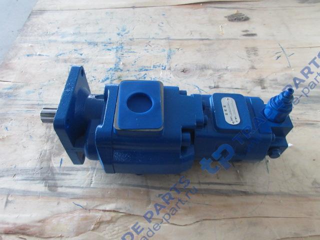 Реальная фотография насос гидравлический сдвоенный 6 шлицов 4120000171 xcmg