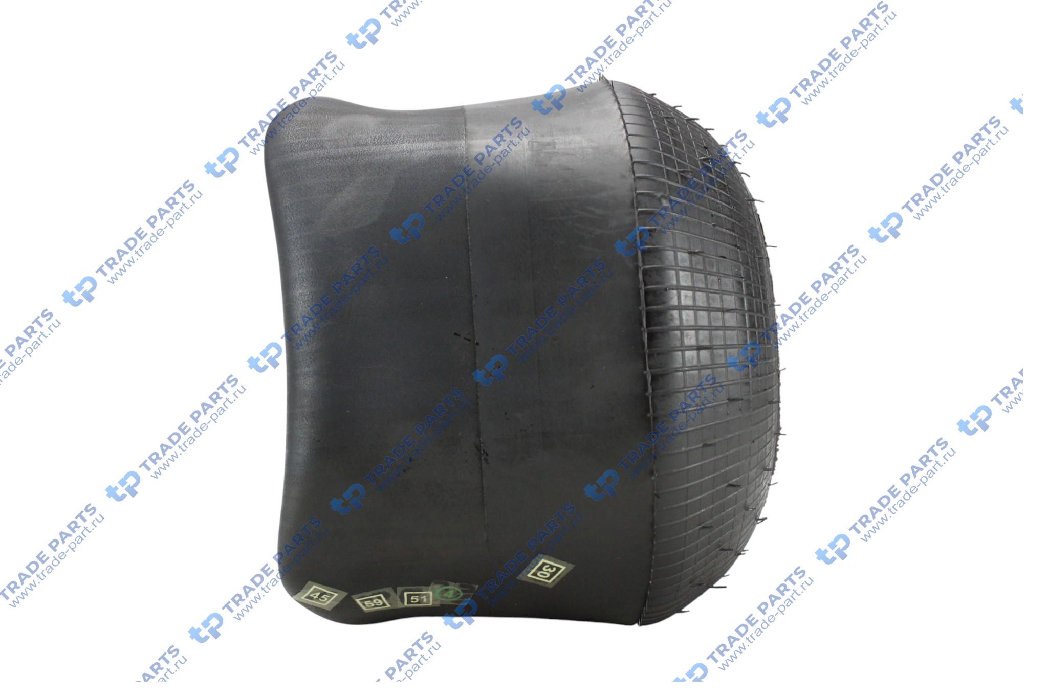 Рессора пневматическая РК оболочка; 390x240 - Ø151