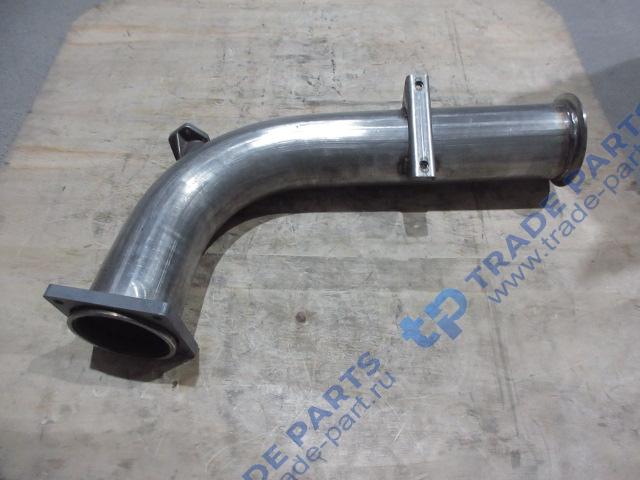 Реальная фотография задняя часть впускной трубы к глушителю faw j6
