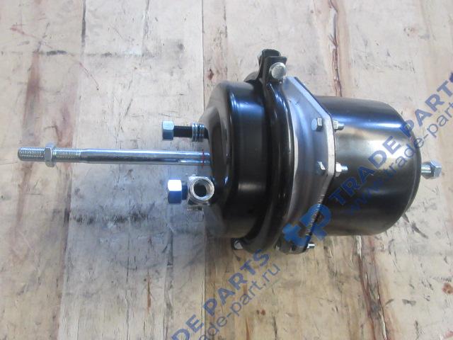 Реальная фотография энергоаккумулятор задний левый среднего моста (длинный шток) faw j6