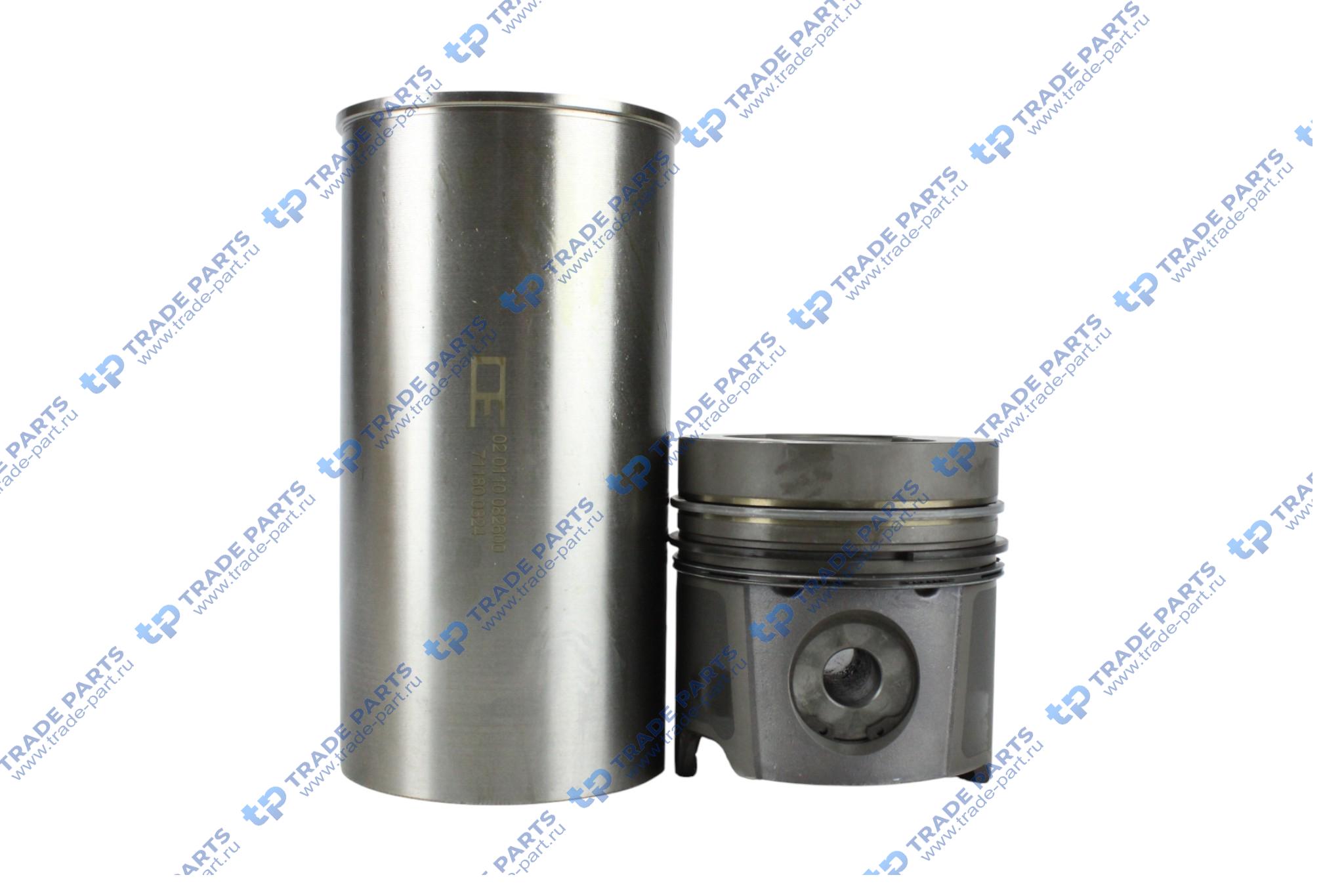 Реальная фотография поршневая в сборе(гильза+поршнекомплект) man d0824/0826