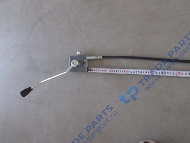 Реальная фотография механизм переключения передач в сборе c тросом lonking cdm853