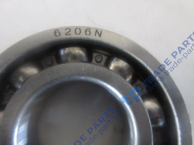 Реальная фотография подшипник 6206 n (50206) 30*62*16мм