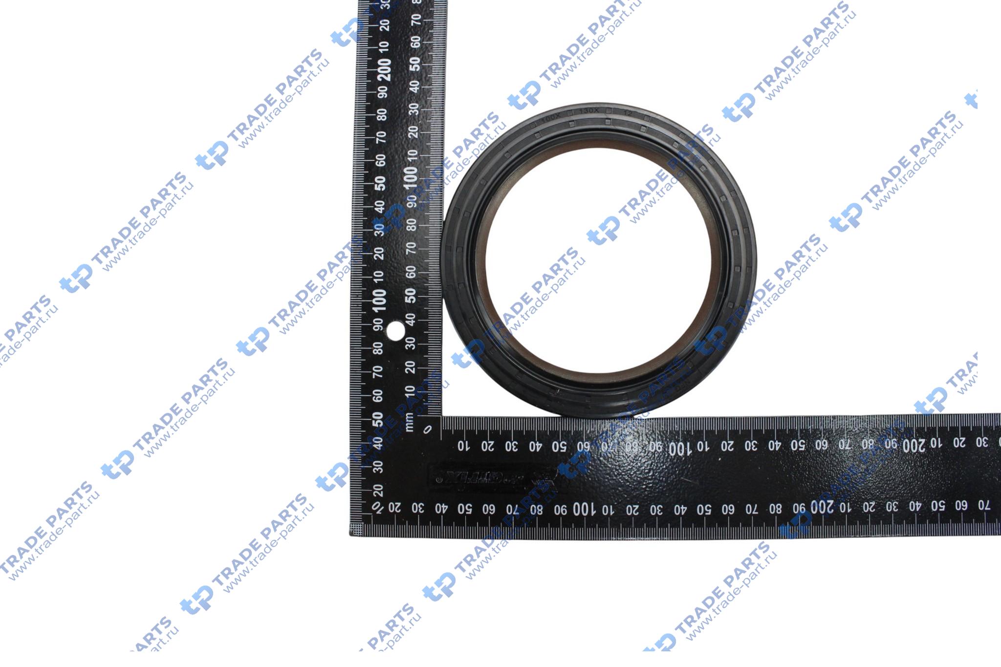 Реальная фотография сальник коленвала передний 100х130х12b mc11,mc13,t5g  201v01510-0282 huatai