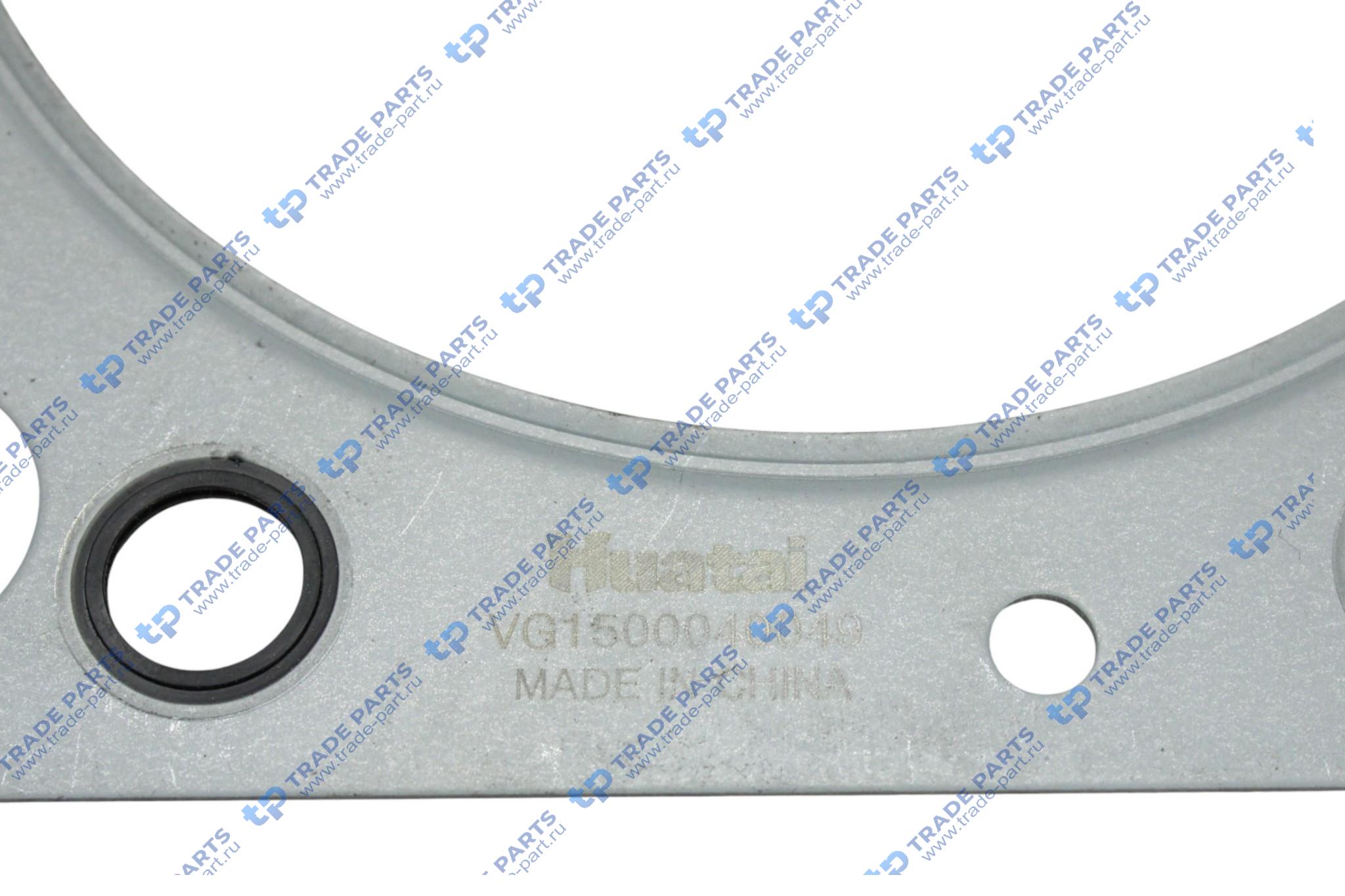 Реальная фотография прокладка гбц wd615/wp10 прорезиненная huatai