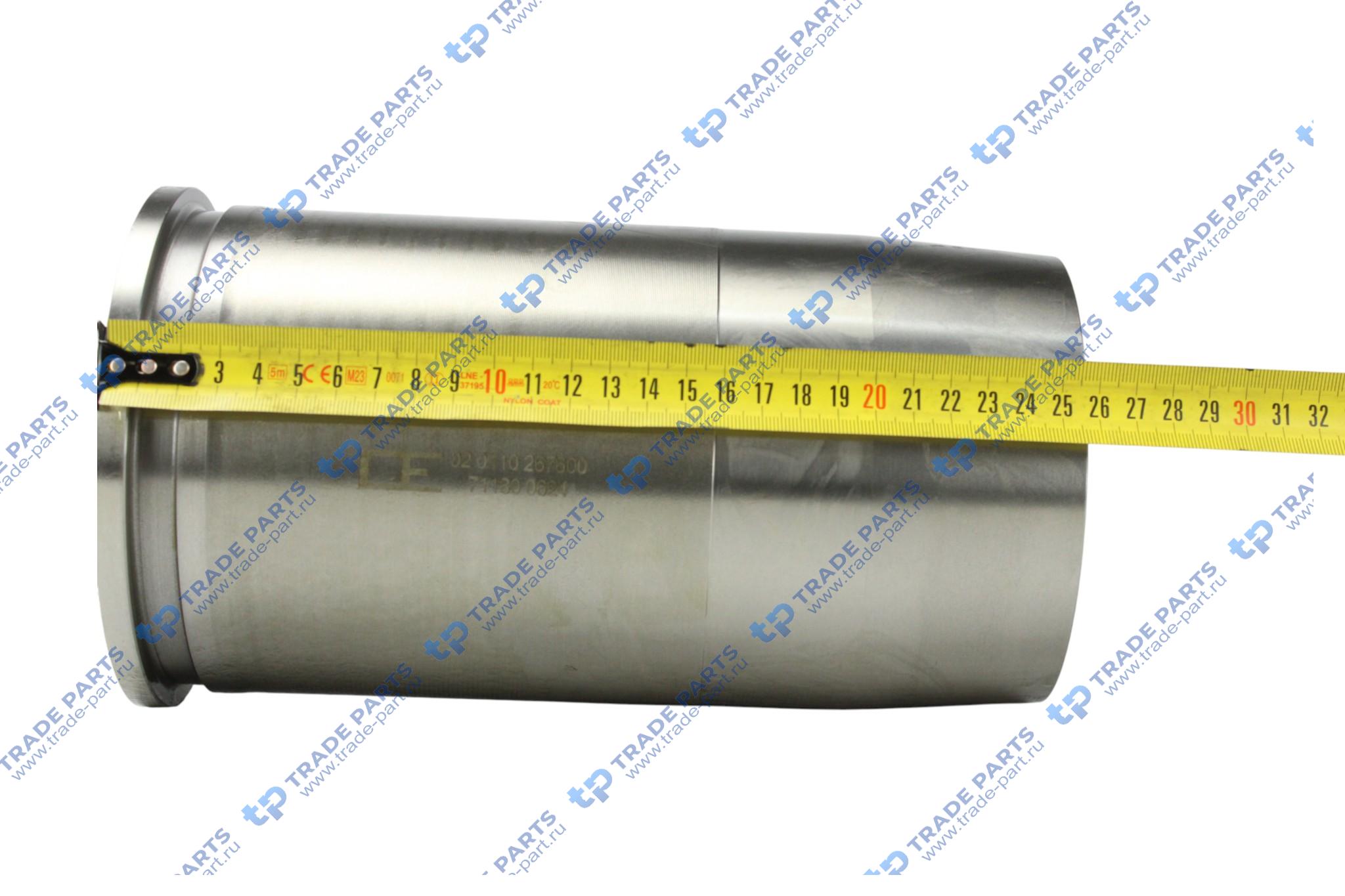 Реальная фотография гильза цилиндра ман двигатель d2676 d=126.00 (с уплотнениями)