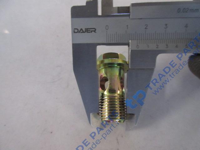 Реальная фотография болт m16 полый трубки смазки турбины sitrak