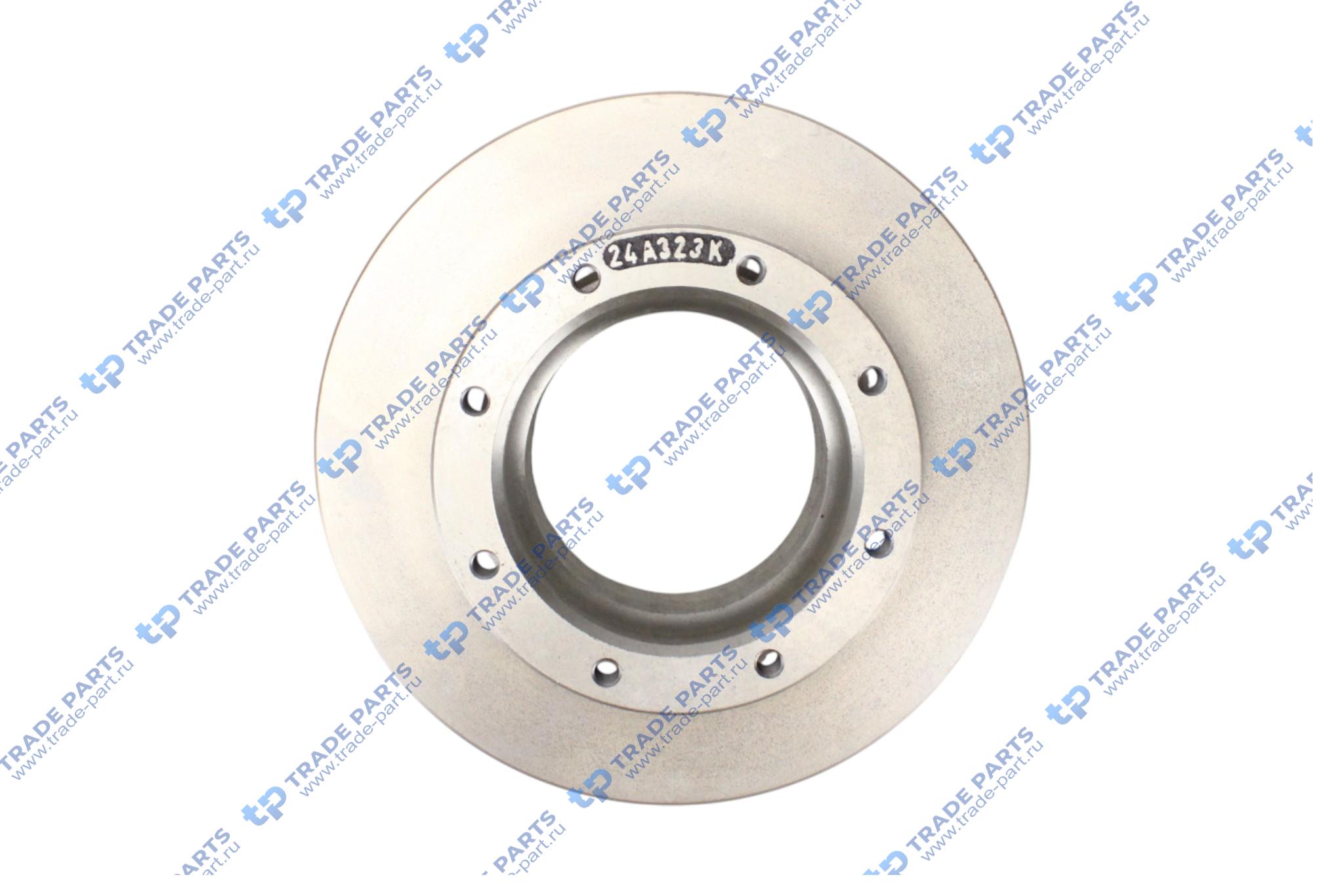 Реальная фотография диск тормозной передний atego 335*34*110.9/8*m12*1.5 пр-во турция