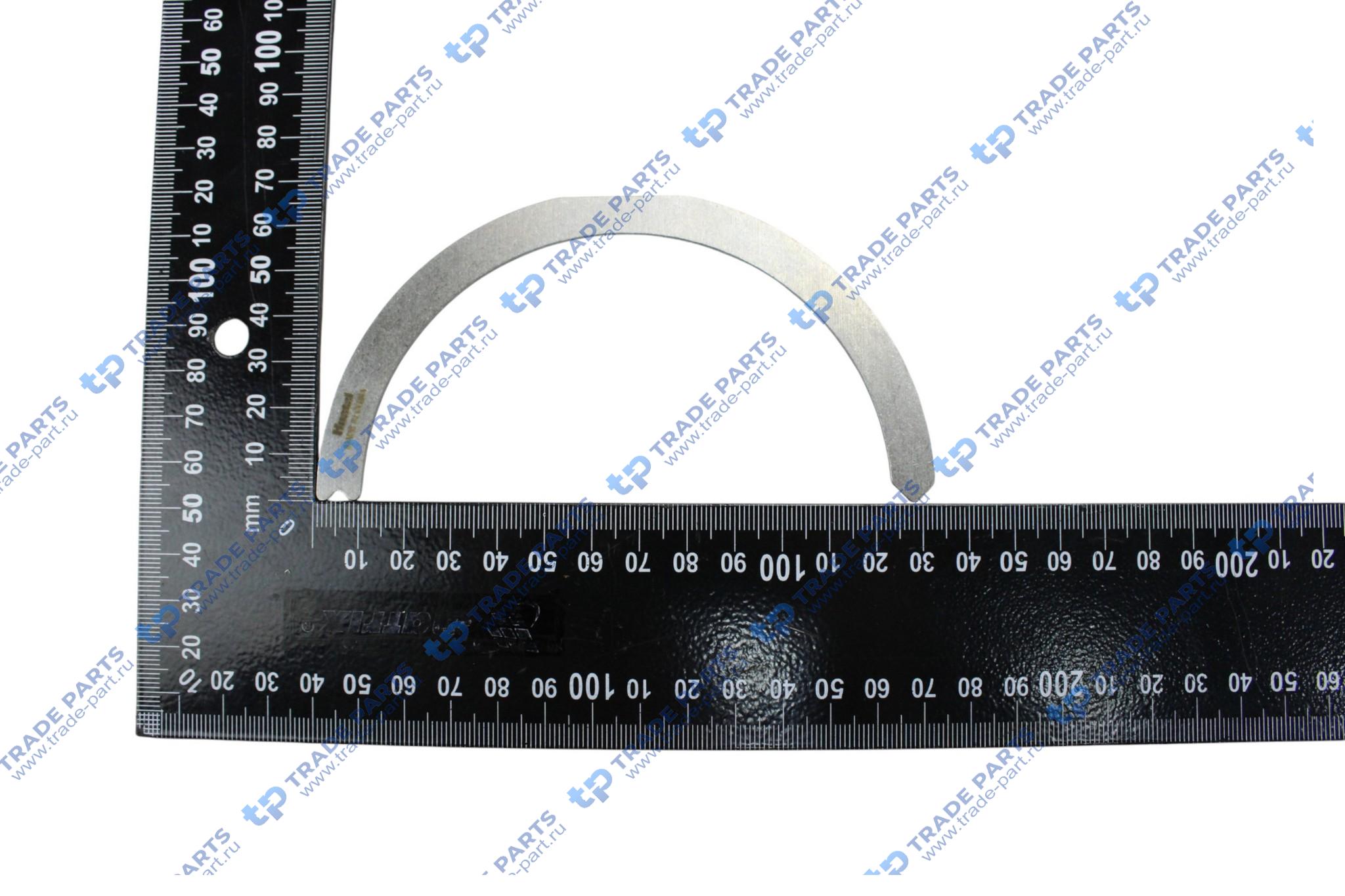 Реальная фотография полукольца коленвала wp10 egr  612600013917 huatai