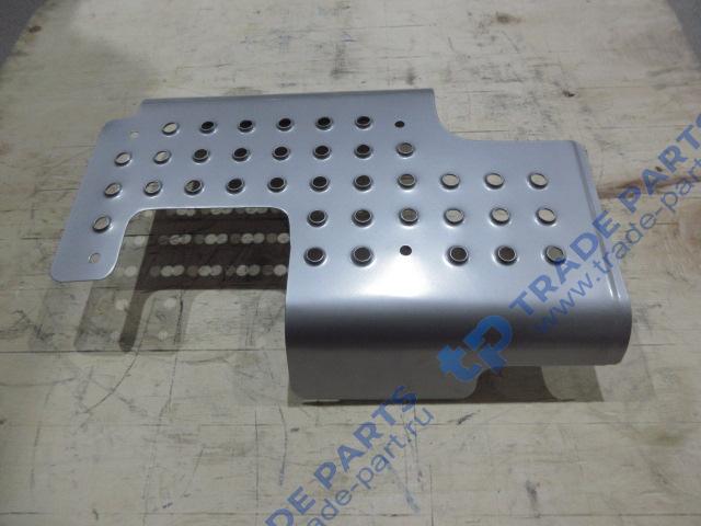 Реальная фотография теплоизолирующий кожух глушителя верхний faw j6