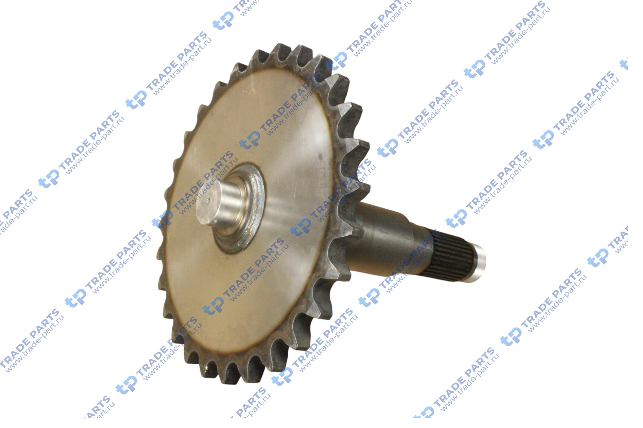 Реальная фотография вал с шестерней (gr215) 85513030 xcmg