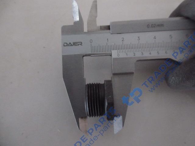 Реальная фотография гайка штуцера топливной форсунки faw j5, j6 качество о