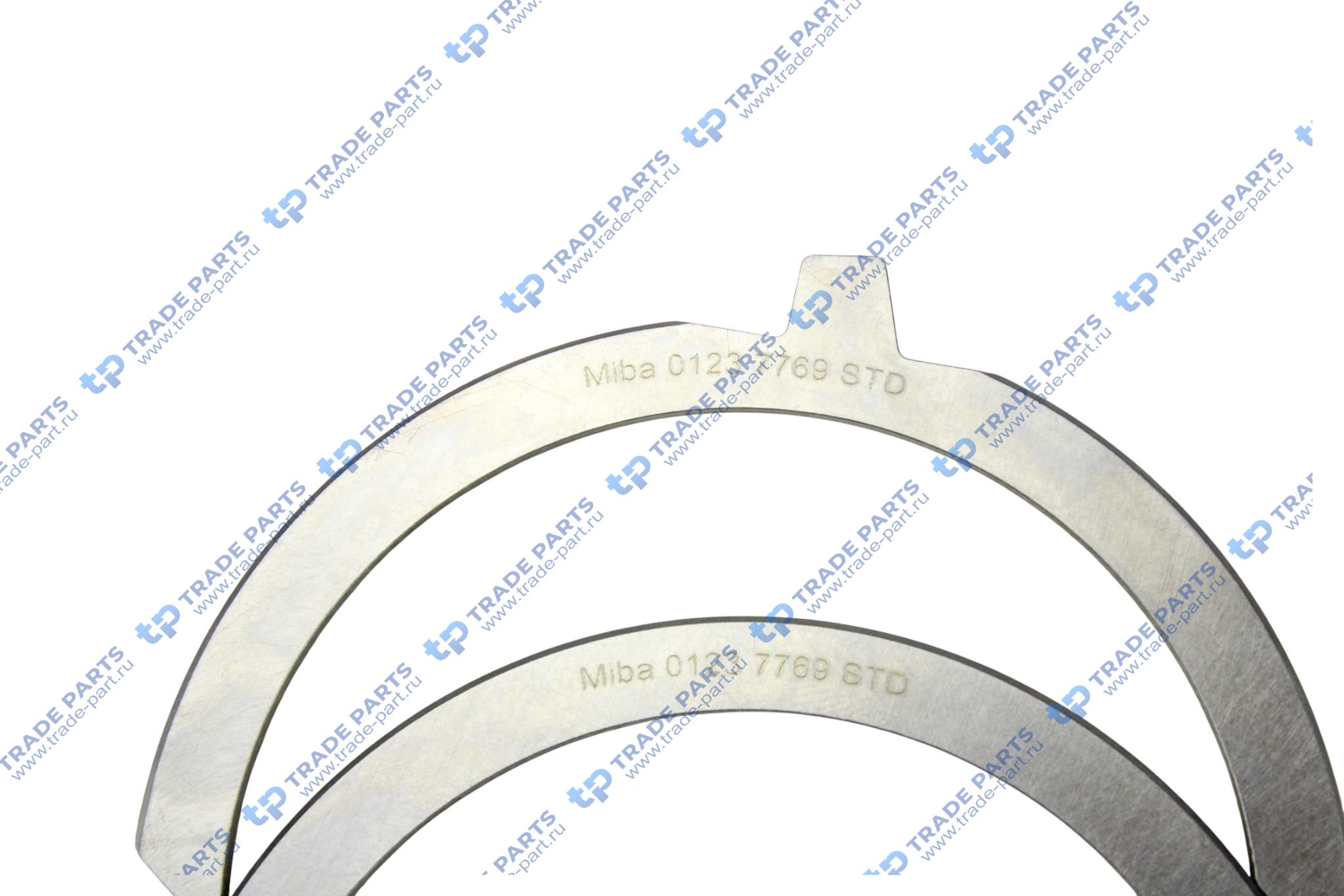 Реальная фотография полукольца упорные std, комплект 4шт. man d0834 lf/lfl, d0836 lfl/loh