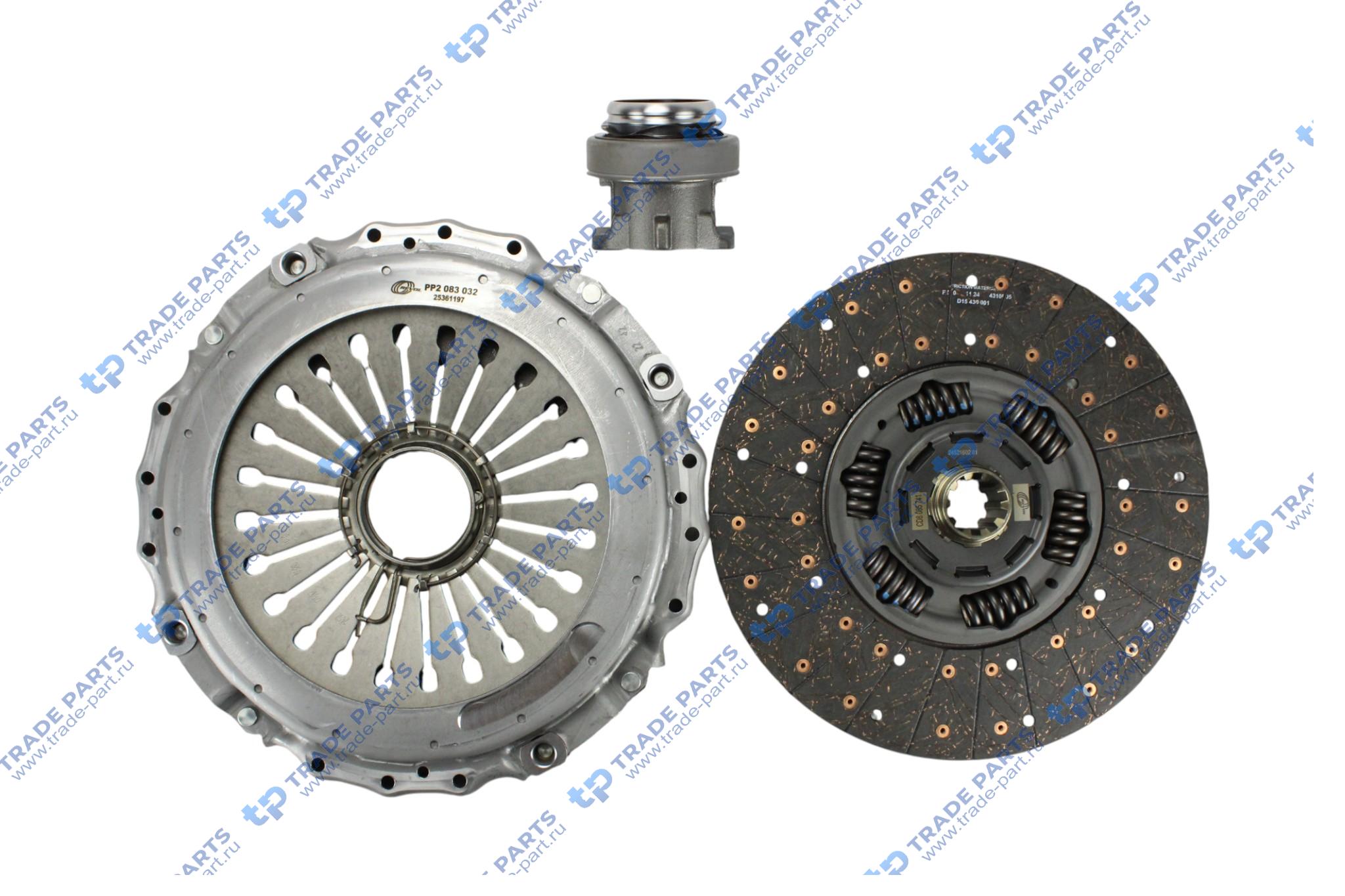 Комплект сцепления d430 (корзина+выжимн.подш.+диск) IVECO STRALIS, EUROSTAR EUROTECH,EUROTRAKKER