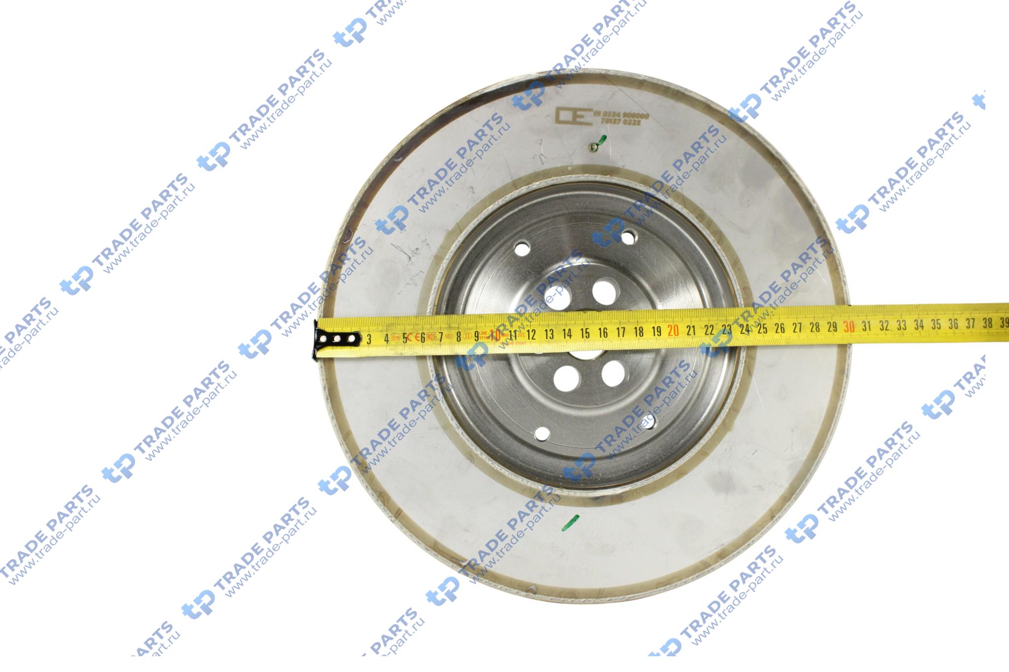 Реальная фотография гаситель крутильных колебаний mb om906la/hla (906 035 0300, 906 035 0400)