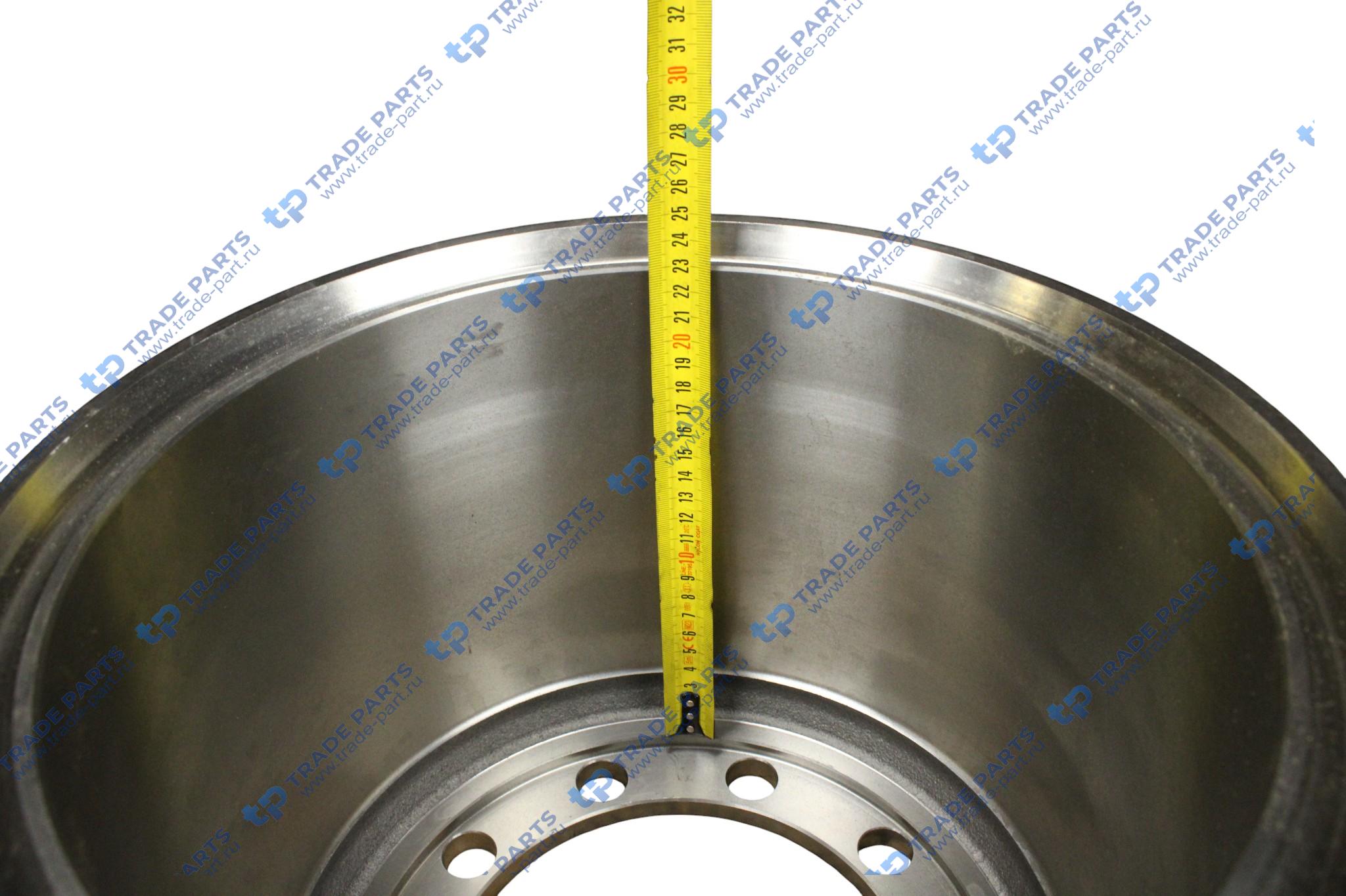 Реальная фотография барабан тормозной bpw (300х200 h260) пр-во турция