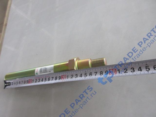 Реальная фотография палец рессоры передней (с резьбой) под цилиндр подъёма кабины howo t5g, tx 8x4, tx 6x4 качество о