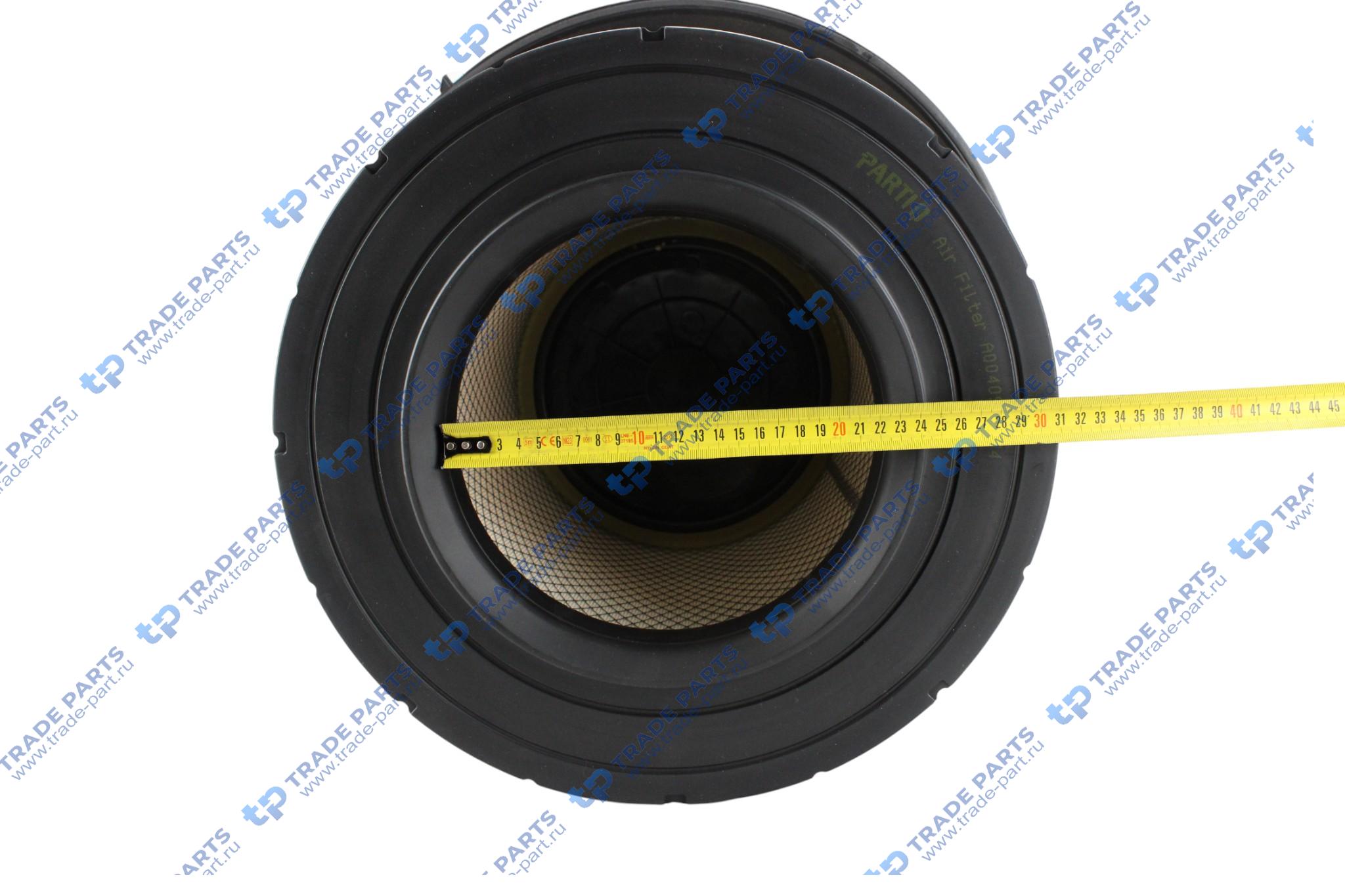 Реальная фотография фильтр воздушный c многоразовой крышкой 520х520х348 mb actros ii, axor