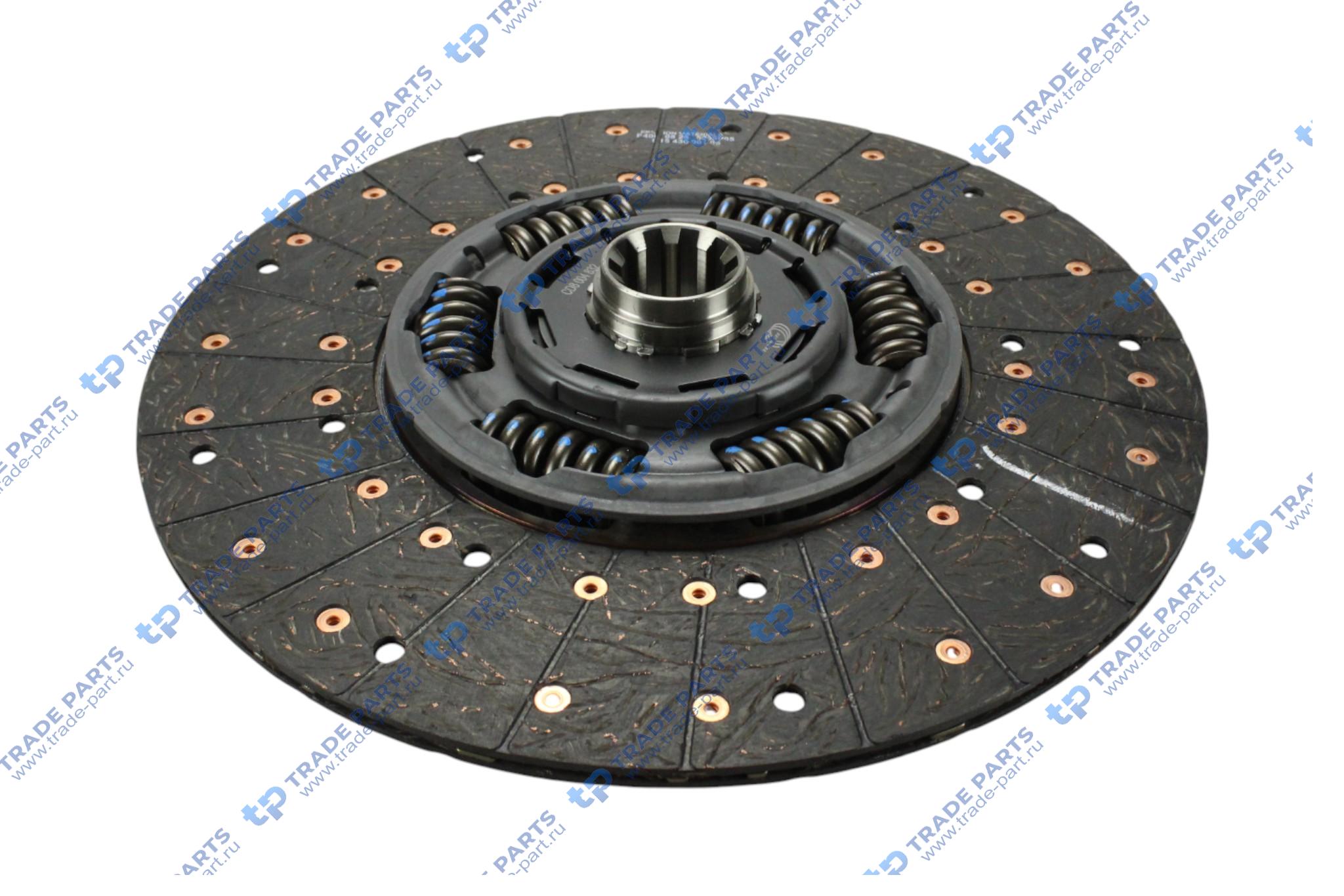 Реальная фотография комплект сцепления mb om441, om442 g155 430 mm.