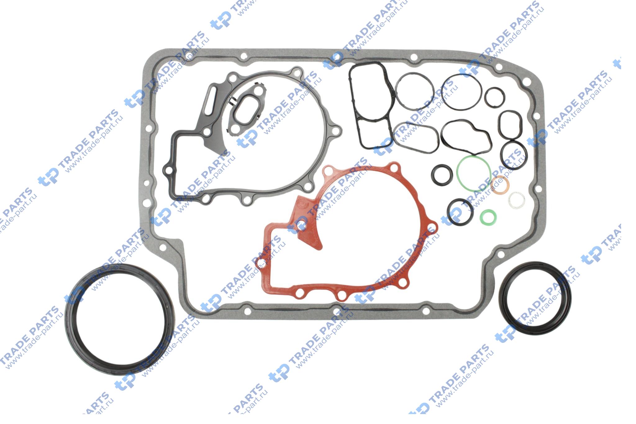 Реальная фотография нижний набор прокладок mb om651.960/961