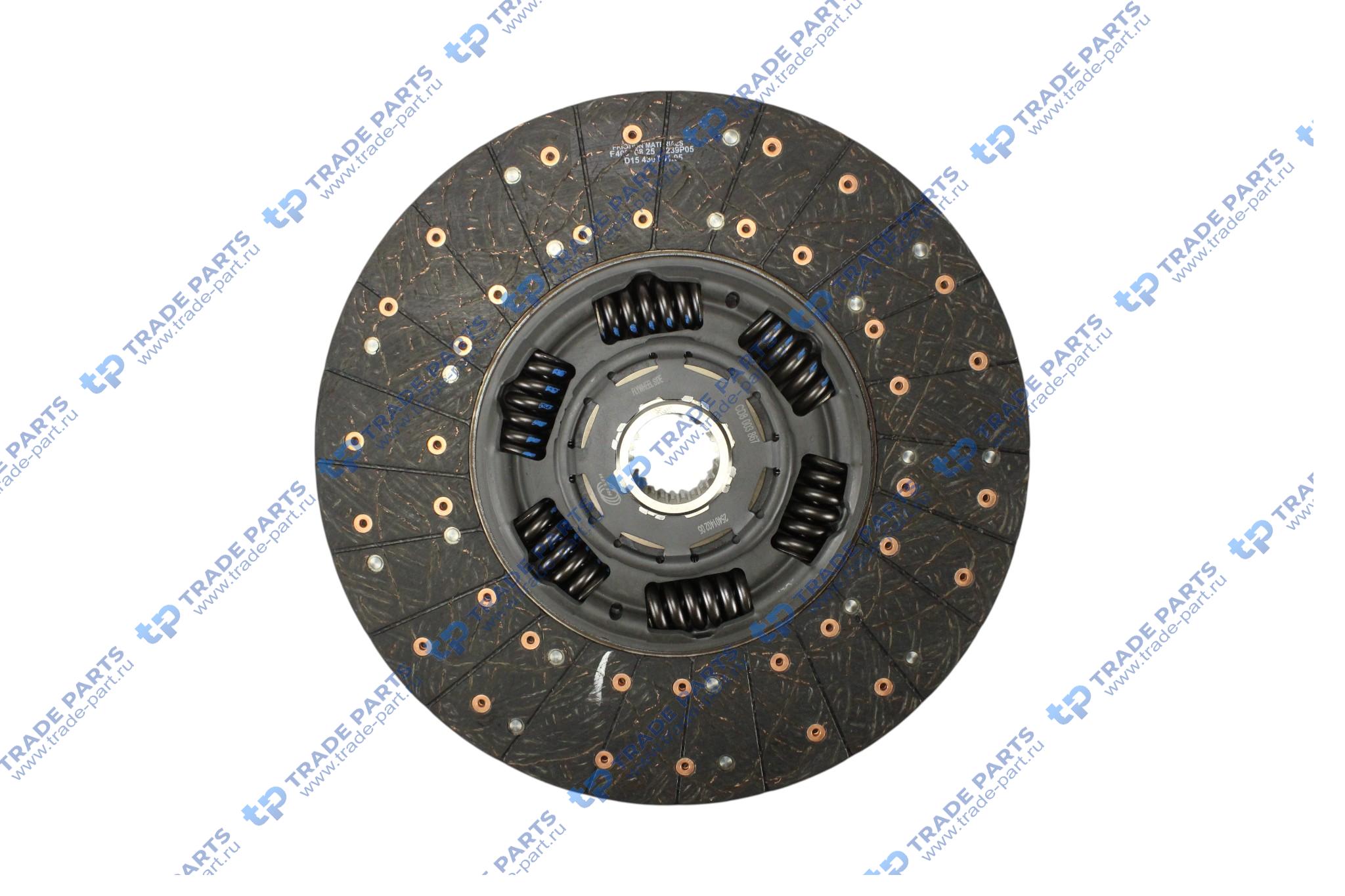 Реальная фотография диск сцепления renault premium kerax