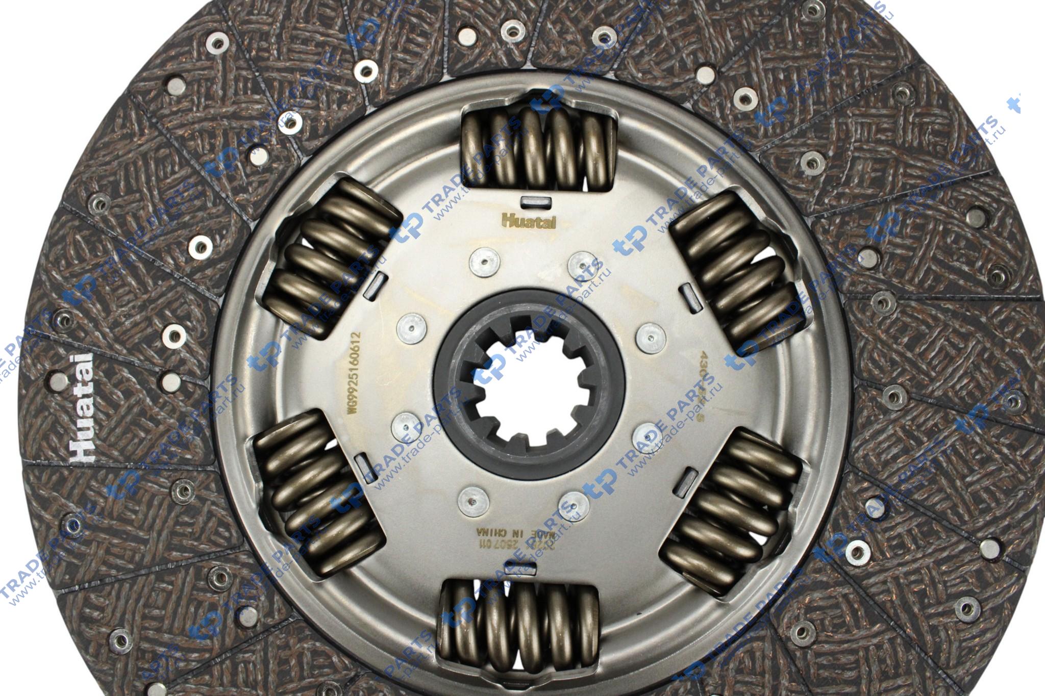 Реальная фотография диск сцепления 430*240-10*52.3 mm howo c7h тягач huatai