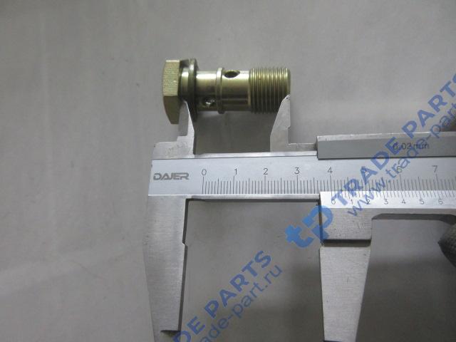 Реальная фотография штуцер т-образный гур sitrak c7h качество о