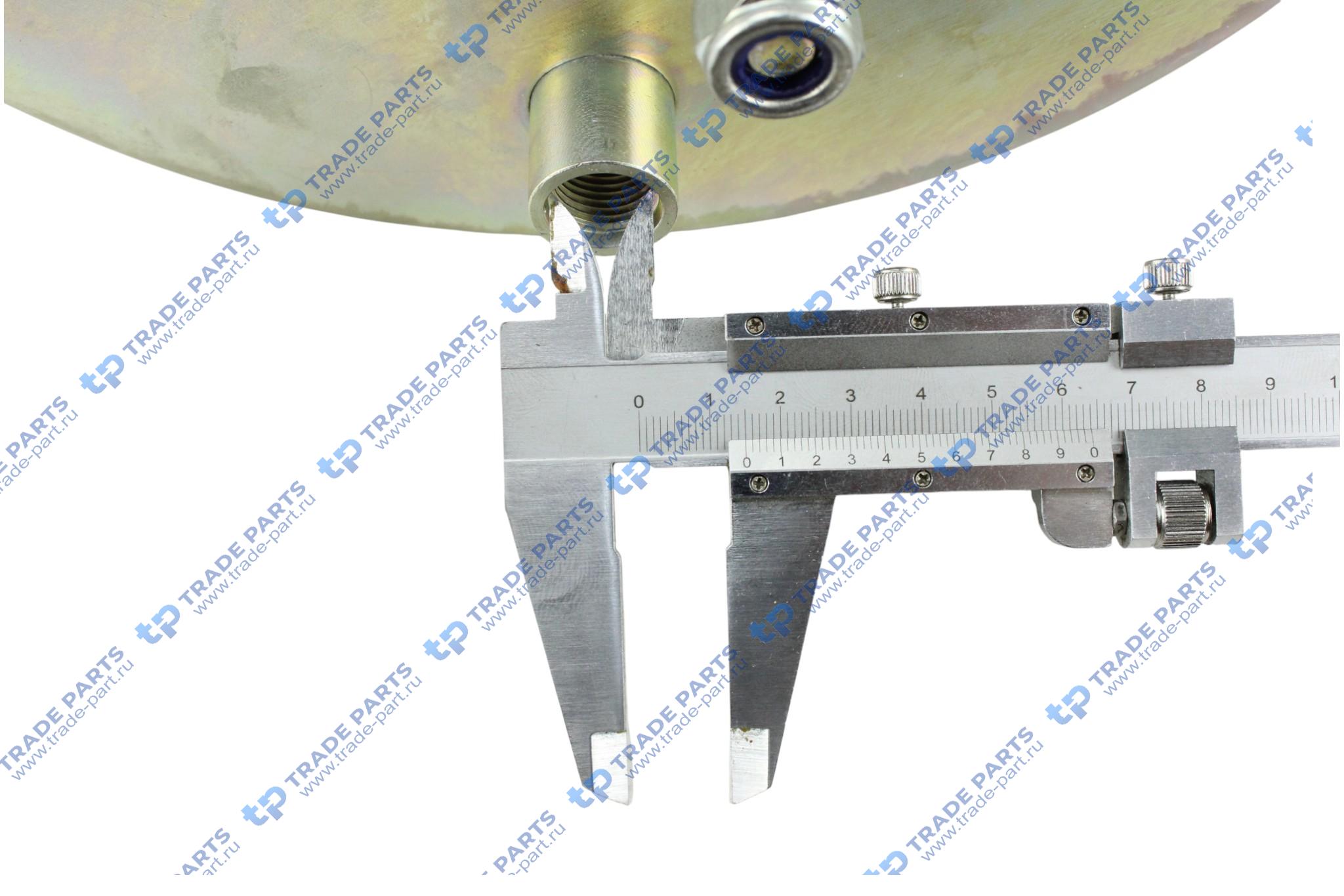 Реальная фотография пневморессора man tga (стальной стакан) (1шп.м12+1штуц.отв.м16х1.5мм)